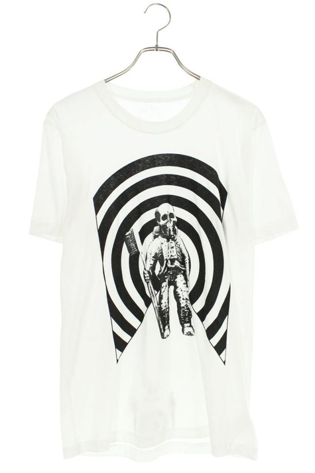 クロムハーツ サイズ:M CH T-SHRT 1 FOTIナスカルプリントTシャツ 中古 OS06