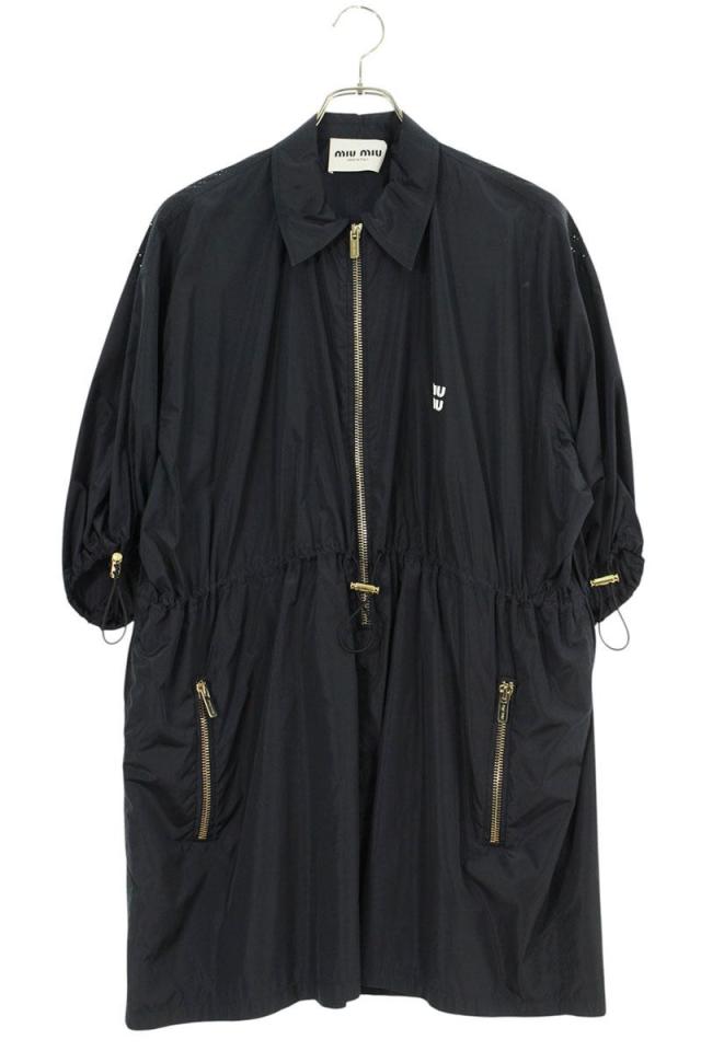 ミュウミュウ サイズ:40  23SS  MF4806 テクニカルシルクミニドレスワンピース 中古 BS99