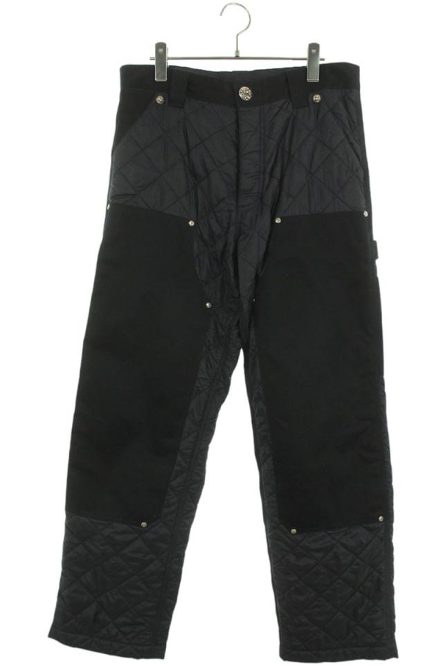 クロムハーツ サイズ:32インチ  CAPENTER MATTYBOY キルティング切り替えロングパンツ 中古 SJ02