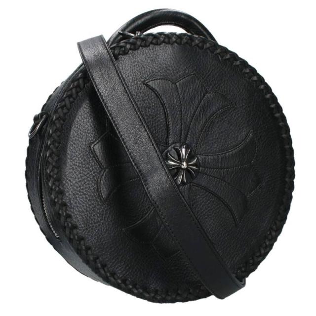 クロムハーツ   BLUE MOON CHプラス装飾2WAYレザーショルダーバッグ 中古 GZ11