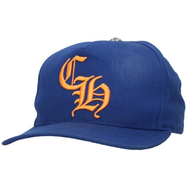 クロムハーツ   CH HAT CH刺繍ベースボールキャップ帽子 中古 NO05 クロムハーツ CH HAT CH刺繍ベースボールキャップ 中古 NO05