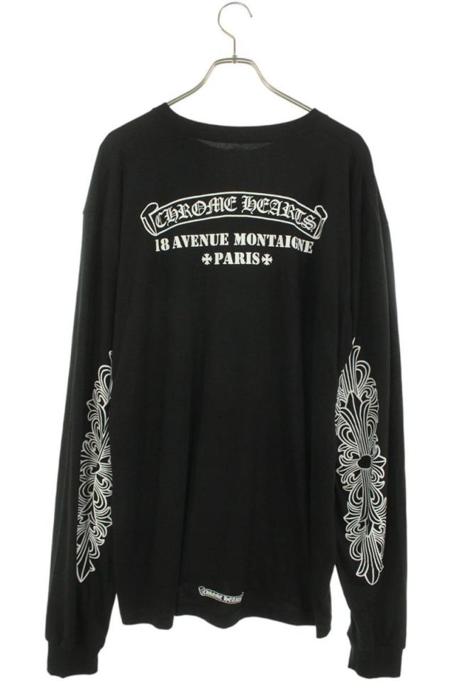 クロムハーツ サイズ:XXL CH L S LTD パリ限定袖フローラルプリント