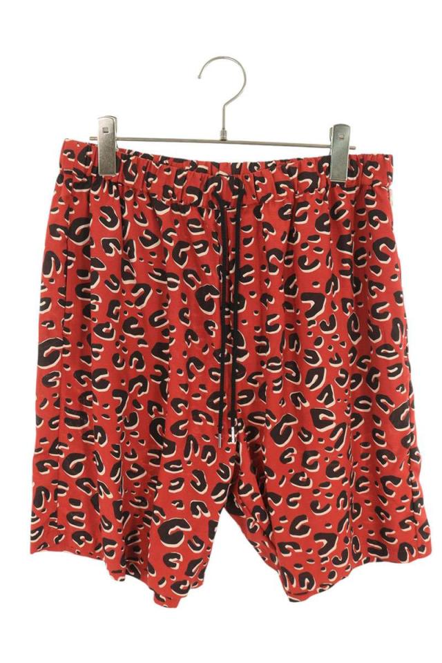 タカヒロミヤシタザソロイスト サイズ:52  25SS  sp.0010aSS25 レオパード柄ハワイアンハーフパンツ 中古 BS99