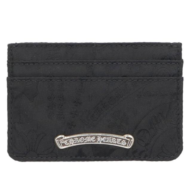 クロムハーツ   DOUBLE SIDE ダブルサイド 総柄ナイロンカードケース 中古 SJ02