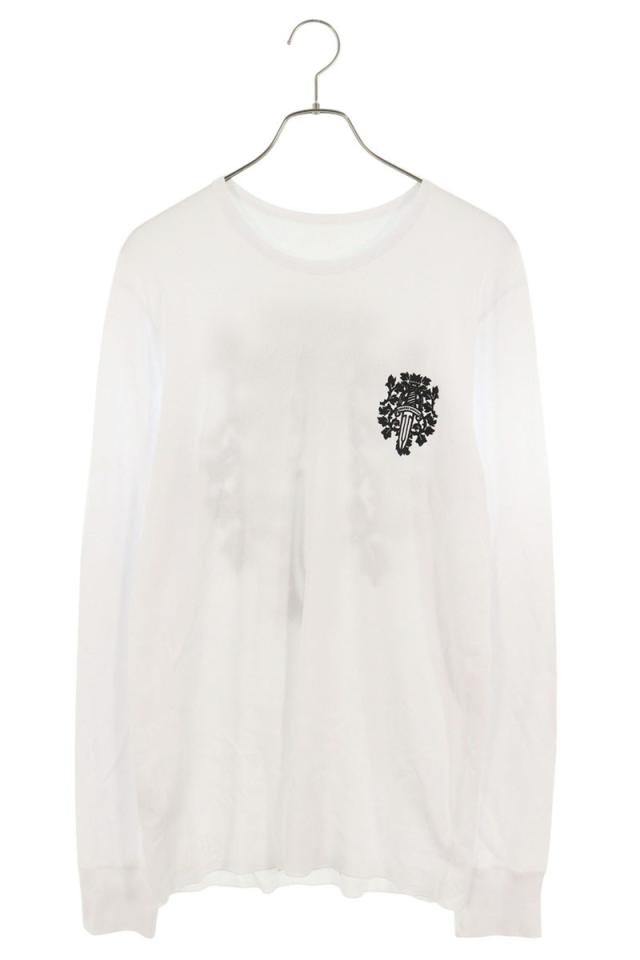 クロムハーツ サイズ:XXL  Thermal L S バックダガープリントサーマル長袖カットソー 中古 SJ02 クロムハーツ サイズ:XXL Thermal L S バックダガープリントサーマル