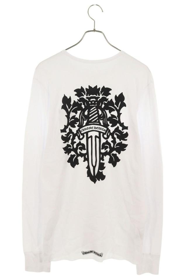 クロムハーツ サイズ:XXL Thermal L S バックダガープリントサーマル