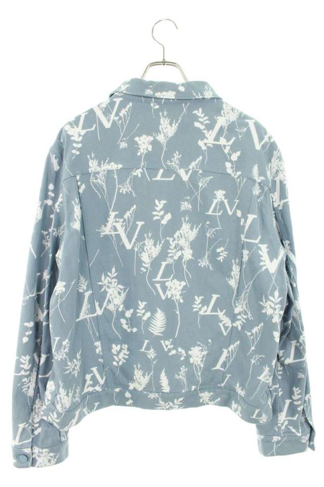 ルイヴィトン サイズ:56 22AW RM222Q NF1 HNA59W DNAリーフ総柄デニム