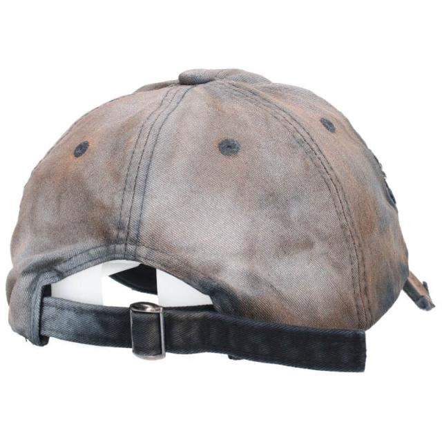 アレキサンダーディジェノバ ロゴ刺繍ダメージ加工ベースボール