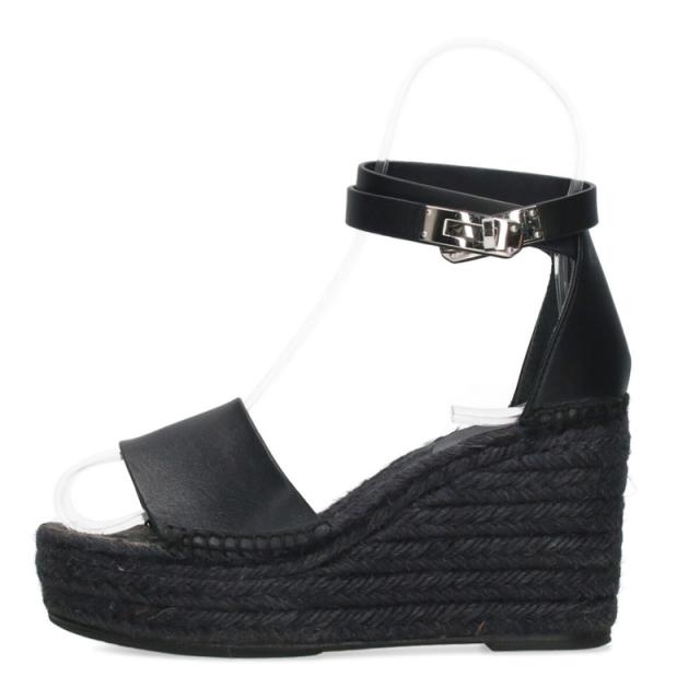 エルメス サイズ:35  ティボリ ケリーバックル エスパドリーユサンダル 中古 BS99