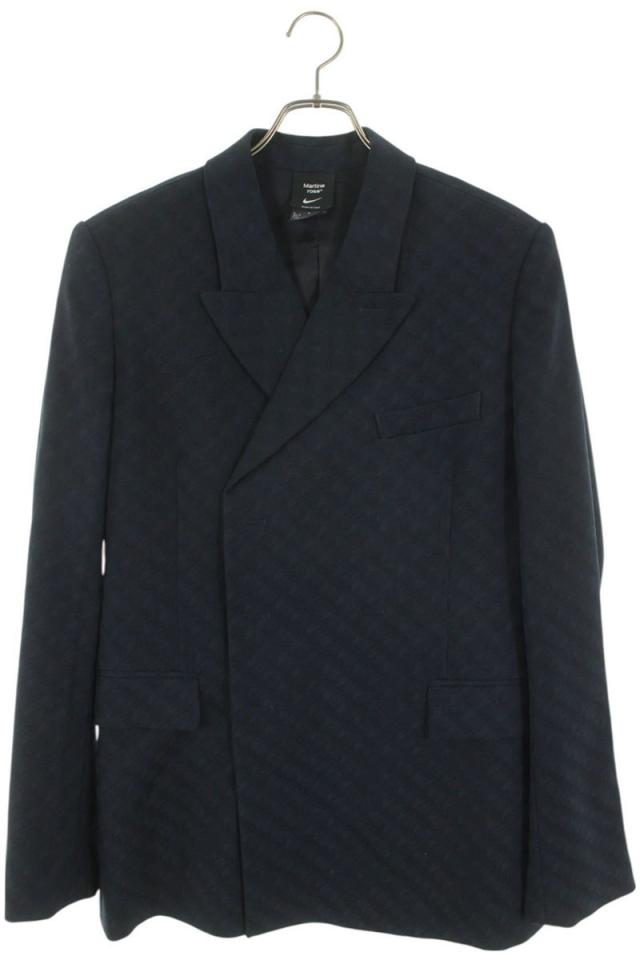 マーティンローズ  ナイキ サイズ:M  MII JACKET ロゴ刺繍ダブルテーラードジャケット 中古 BS99