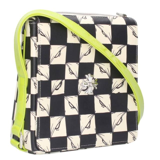 クロムハーツ   PLUG CHプラス付き99EYESショルダーバッグ 中古 SJ02