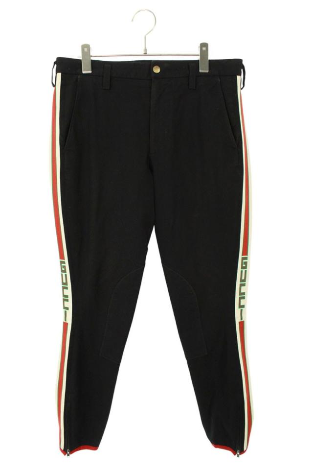 GUCCI - グッチ 18SS 495695 Z7576 サイドラインギャバジンストレッチ