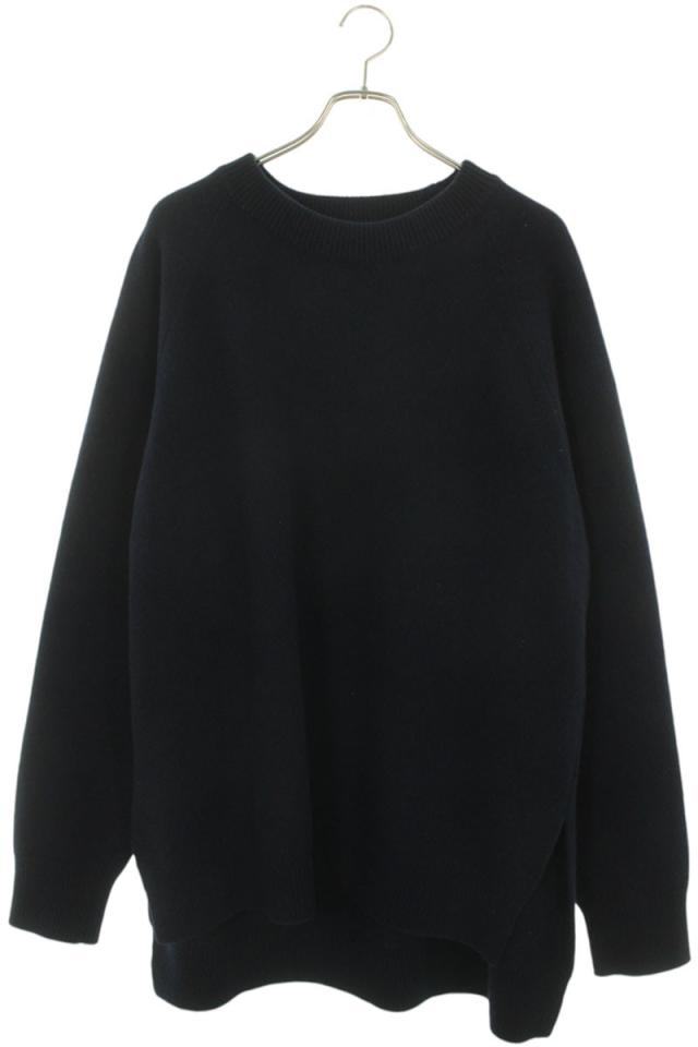 ジルサンダー サイズ:52  20AW  JSMR751001 ラグランスリーブオーバーサイズニット 中古 BS99