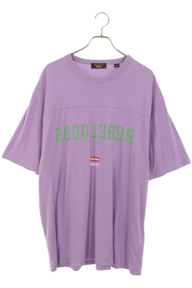 シュプリーム  アンダーカバー サイズ:XL  23SS  Football Top ダブルネームロゴプリントTシャツ 中古 BS99