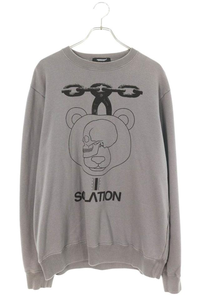 アンダーカバー サイズ:4  UC2A4893-5 フロントプリントスウェット 中古 BS99