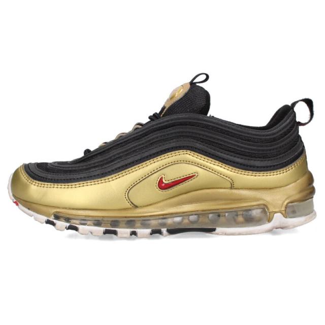 ナイキ サイズ:26.5cm  AIR MAX 97 AT5458-002 エアマックス97メタリックゴールドブラックスニーカー 中古 BS99