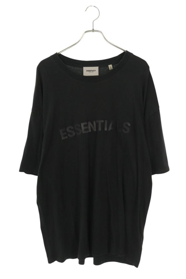 フォグ サイズ:XL  ESSENTIALS フロントラバーロゴTシャツ 中古 OM10