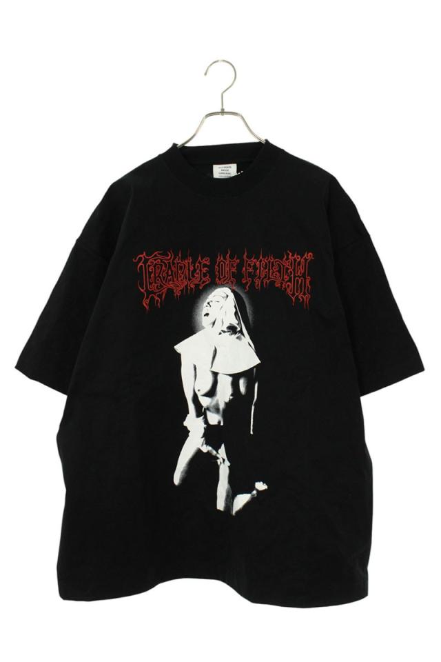 ヴェトモン サイズ:XS  25AW  UCF76MT501B BLACK CofIconicNunlizedTシャツ 新古品 SB01