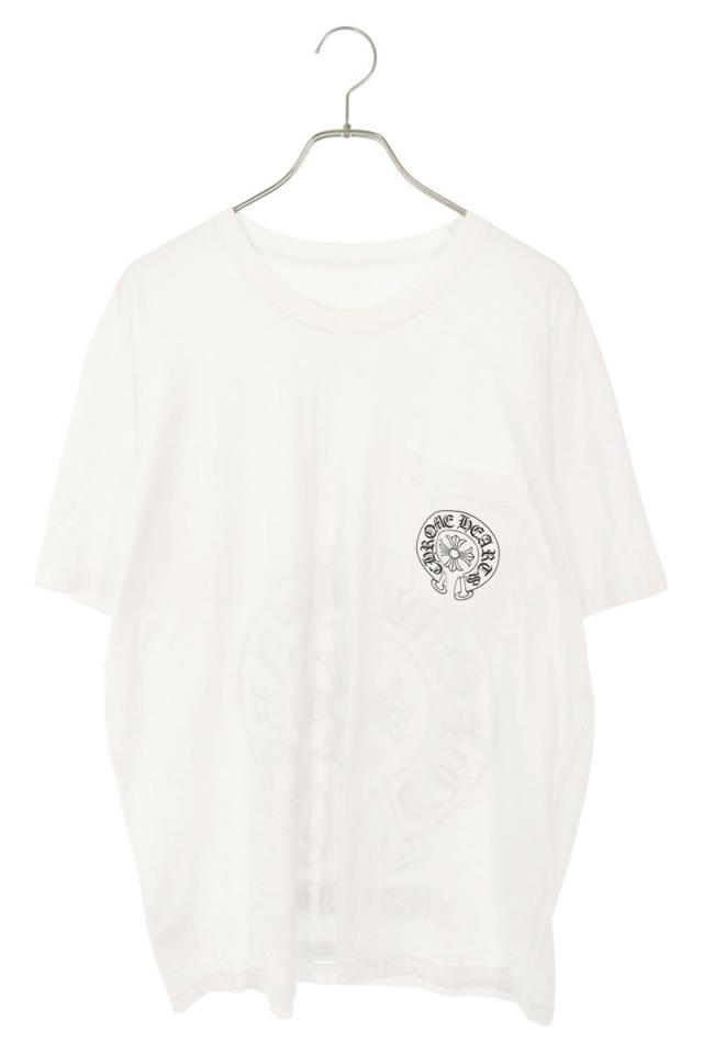 クロムハーツ サイズ:XL  CH T-SHRT LTD マリブ限定バックホースシュープリントTシャツ 中古 GZ11