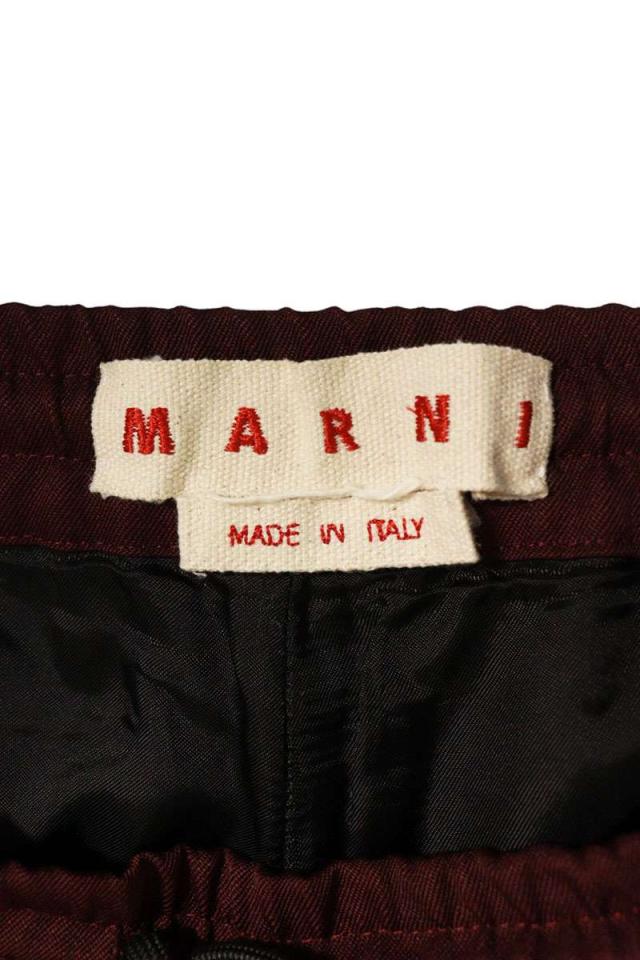 マルニ サイズ:38 PAMA0286U0 ドローストリングロングパンツ 中古 BS99
