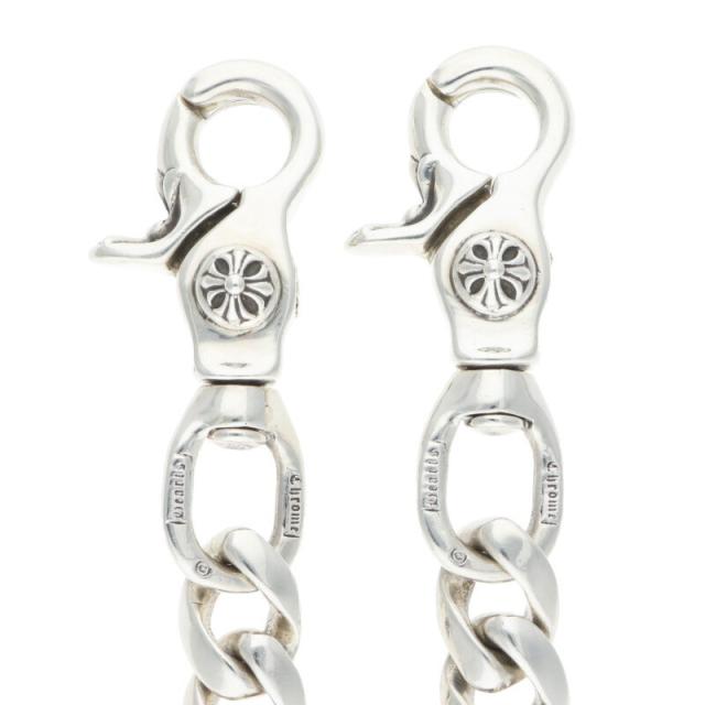 クロムハーツ サイズ:ロング  CLASSIC LONG-T 2クリップロングクラシック シルバーウォレットチェーン 中古 OK15 クロムハーツ サイズ:ロング CLASSIC LONG-T 2クリップロング