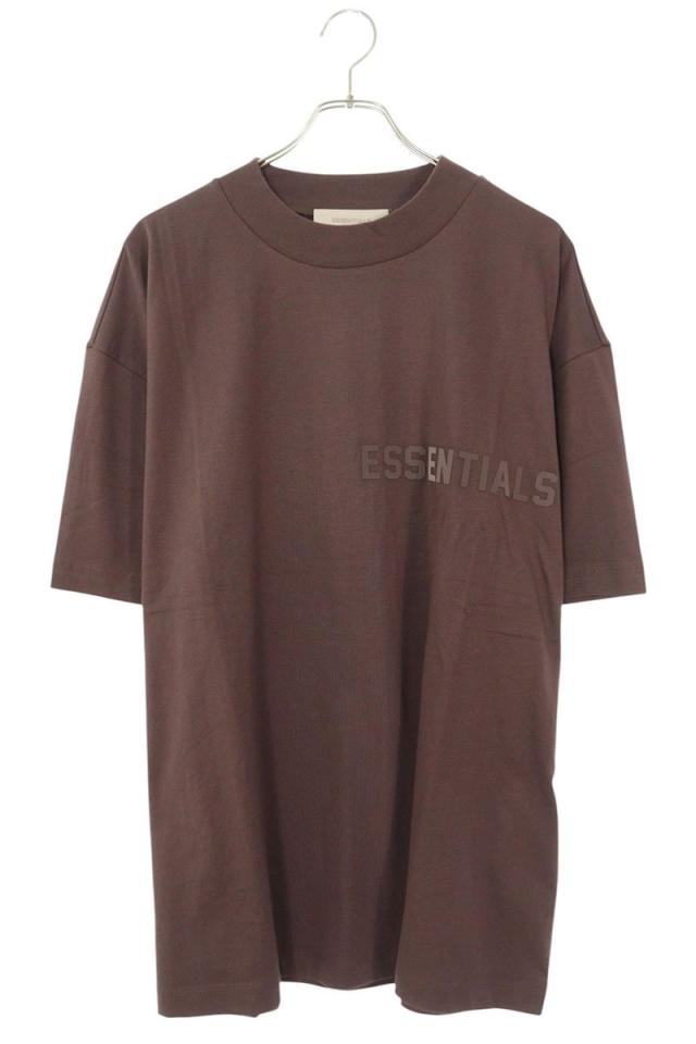 フォグ サイズ:L  ESSENTIALS フロントラバーロゴプリントTシャツ 中古 OM10