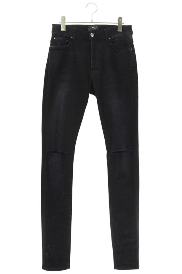 アミリ サイズ:30インチ ダメージ加工スキニーデニムパンツ 中古 OM10