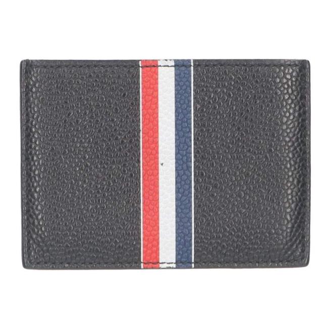 トムブラウン  ロゴプリントレザーカードケース 中古 BS99