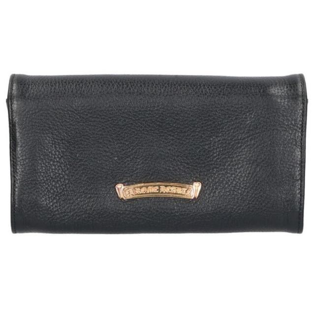 クロムハーツ 22K JUDY ジュディ クロスボタンレザーウォレット財布