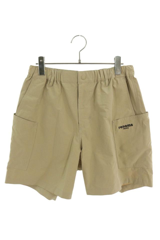 レノマ サイズ:M  STP-1-017 ロゴ刺繍ナイロンカーゴハーフパンツ 中古 BS99