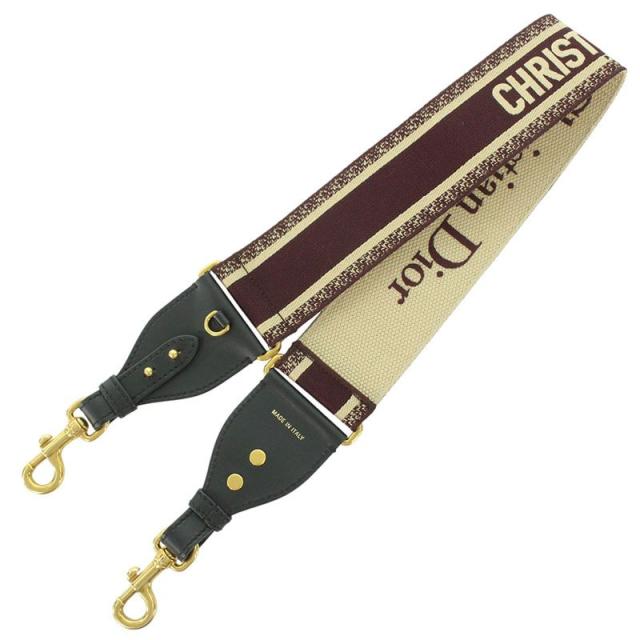 ディオール   S8557CBTE ロゴエンブロイダリーショルダーストラップ 中古 BS99