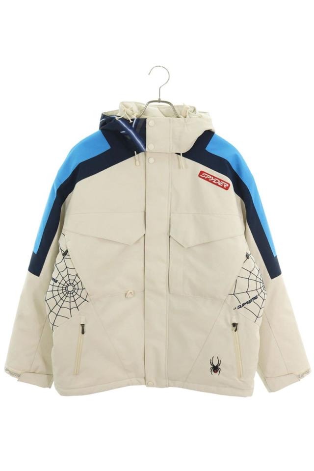 シュプリーム サイズ:M  24AW  Spyder Technical Jaclet スパイダー刺繍テクニカルジャケットブルゾン 中古 OM10