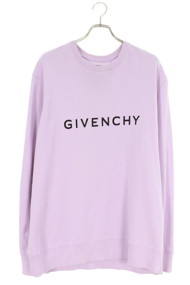 ジバンシィ サイズ:XL  BMJ0HA3YAC ロゴプリントスウェット 中古 OM10