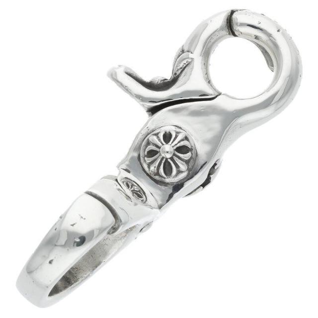 クロムハーツ   QUICK CLIP CROSS BALL クイッククリップクロスボール シルバークリップ 中古 OK15