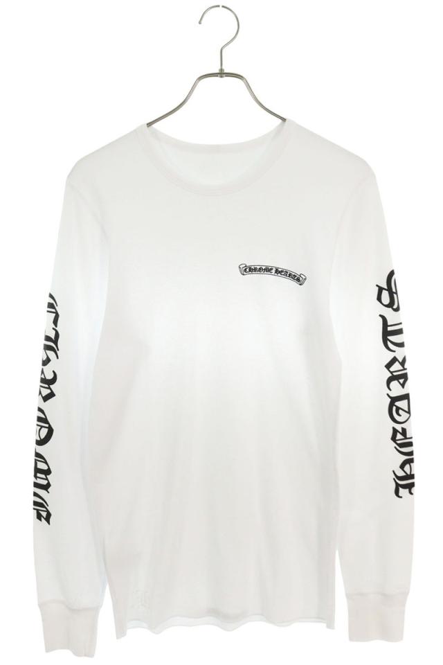 クロムハーツ サイズ:L  Thermal L S アームフローラルクロスサーマル長袖カットソー 中古 SJ02