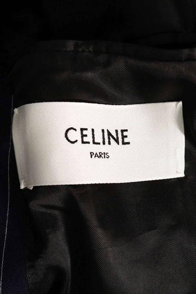 セリーヌ サイズ:46 2V16H399U ストライプダブルブレストジャケット