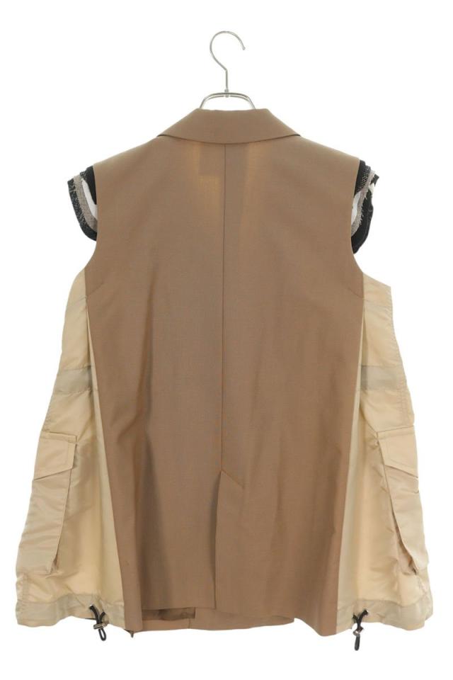 サカイ サイズ:2 22-05955 ナイロンドッキングテーラードベスト 中古