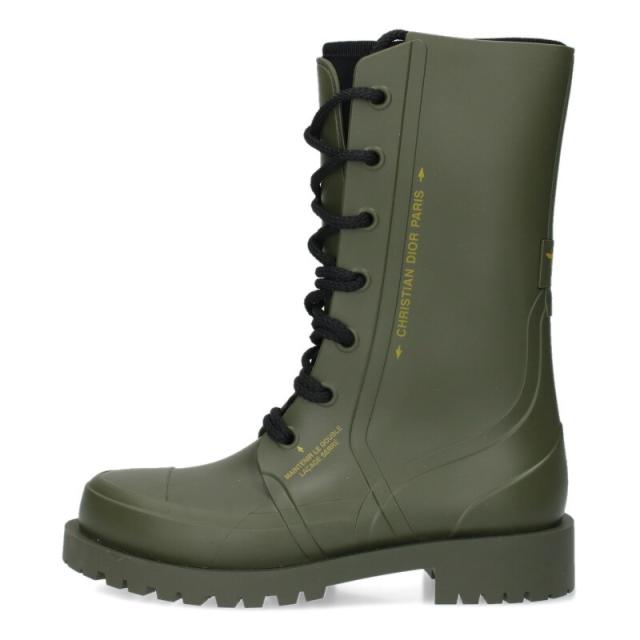 クリスチャンディオール サイズ:34 ラバーレインブーツ 中古 BS99