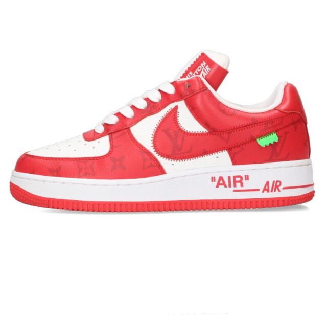 ルイヴィトン  ナイキ サイズ:7  AIR FORCE 1 LOW モノグラムレザーローカットスニーカー 中古 SS13