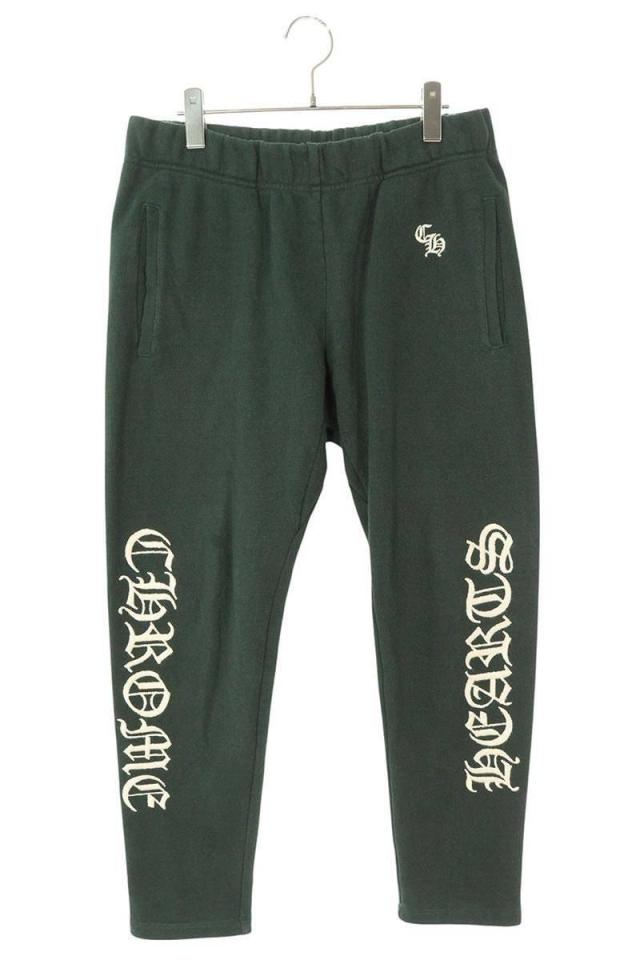 クロムハーツ サイズ:S  Y NOT SLO RIDE ロゴ刺繍スウェットロングパンツ 中古 OK15