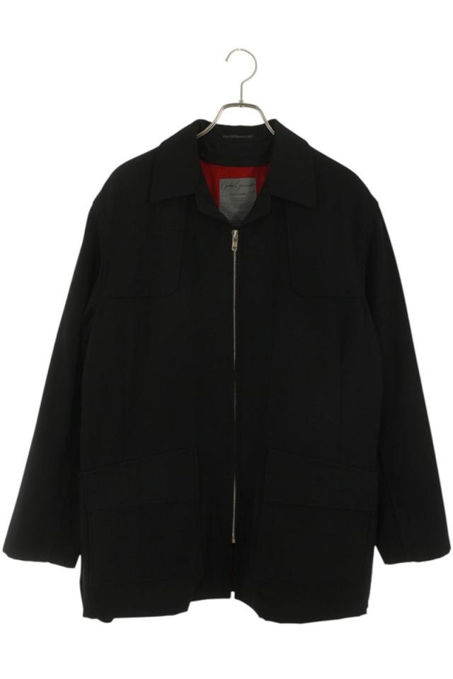 ヨウジヤマモトプールオム サイズ:M ライナー付コットンセミロングブルゾン 中古 BS99