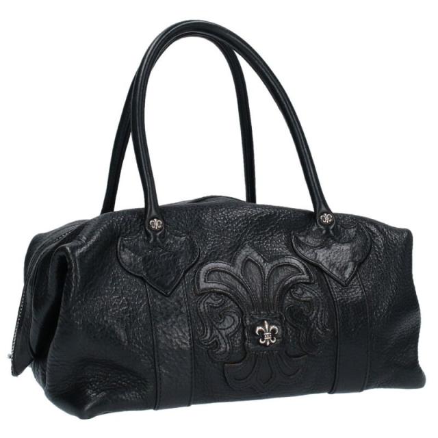 クロムハーツ   MONICA BAG モニカ BSフレア装飾レザーハンドバッグ 中古 SJ02