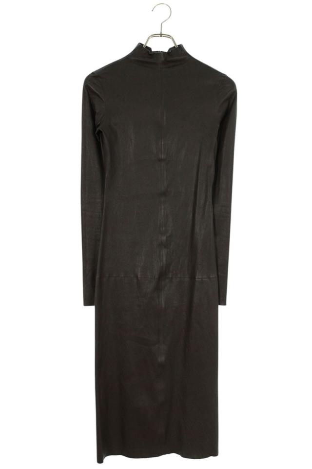 ボッテガヴェネタ サイズ:34  604660 VKK40 ラムレザーワンピース 中古 BS99