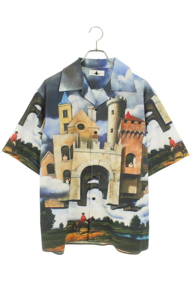 ドンケア サイズ:M フォトプリント開襟半袖シャツ 中古 BS99