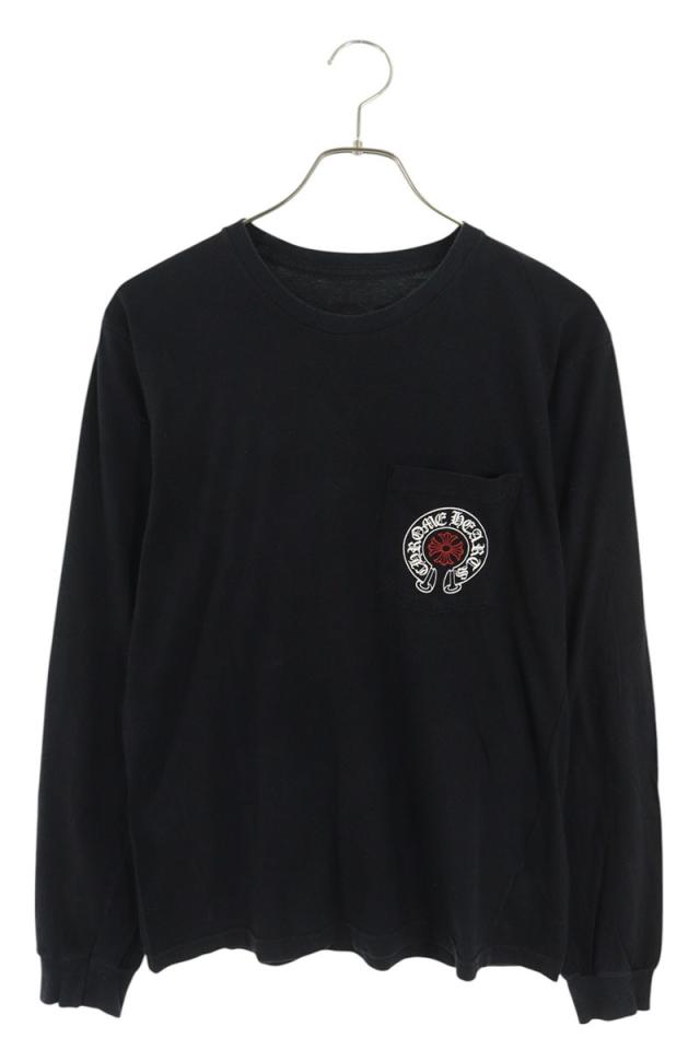 クロムハーツ サイズ:M CH L S 1 STAFFバックホースシュープリント長袖