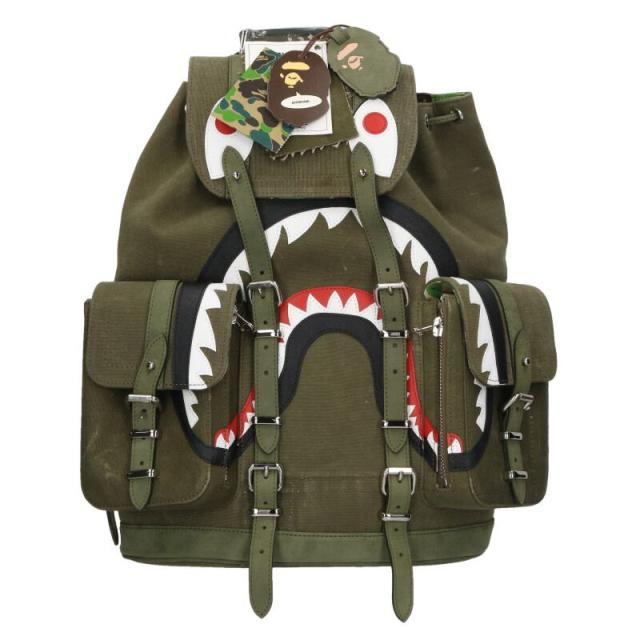 レディメイド  アベイシングエイプ   RE-AP-KH-00-00-005 ダブルネームヴィンテージコットンバックパック 中古 SB01