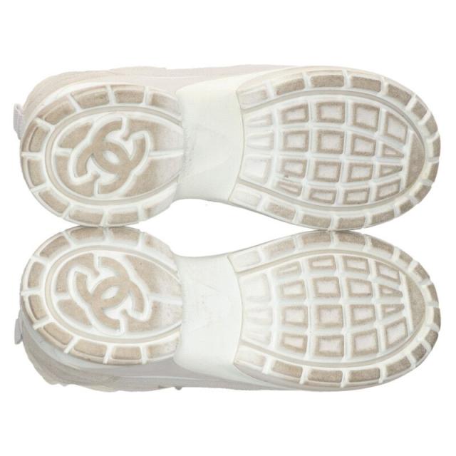 シャネル サイズ:42 ココマークレースアップローカットスニーカー 中古