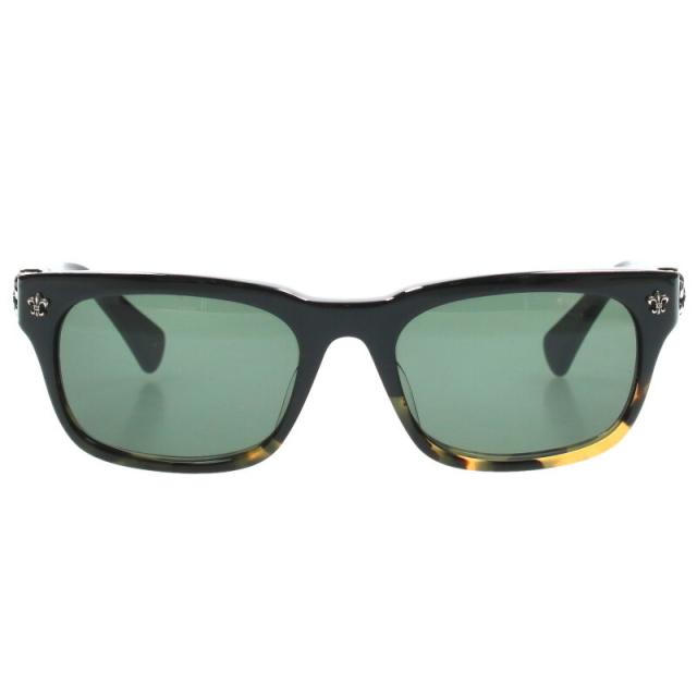 クロムハーツ サイズ:52□19-145  GITTIN ANY?-A BSフレアテンプルウェリントンサングラス 眼鏡 中古 GZ11