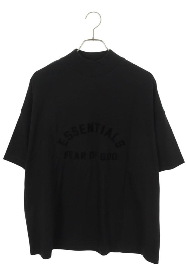 フィアオブゴッド サイズ:XS  The Black Collection モックネックロゴTシャツ 中古 BS99