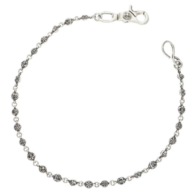 クロムハーツ サイズ:ロング  1MULTIBALL LONG-S 1クリップロング#1マルチボール シルバーウォレットチェーン 中古 SJ02
